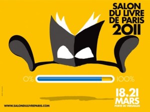 Affiche salon du livre de Paris 2011