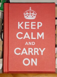 Couverture de Keep calm and Cary on