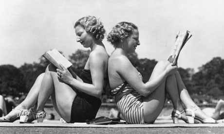 lecture-plage-vintage