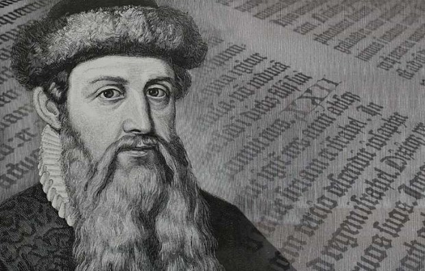 Gutenberg, sans qui nous n'en serions pas là...