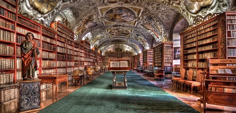 bibliothèque-prague